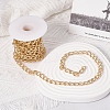 Aluminium Twisted Curb Chains CHA-YW0001-03-7