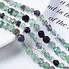 Natural Fluorite Beads Strands G-S376-001A-4