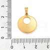 Ion Plating(IP) 304 Stainless Steel Pendants STAS-H182-06G-3