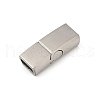 304 Stainless Steel Snap Lock Clasps STAS-U055-02A-P-1
