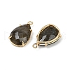 Natural Labradorite Faceted Pendants G-K347-05G-02-2