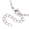 Brass Cable Chain Necklaces NJEW-JN04511-03-3