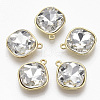 Golden Plated Alloy Pendants X-PALLOY-N154-03E-1