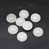 Natural White Jade Cabochons G-G788-A-11-1