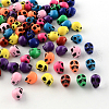 Opaque Acrylic Beads SACR-S747-M-1