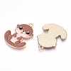 Alloy Enamel Pendants X-ENAM-T022-02D-02-2