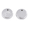 Non-Tarnish 316 Surgical Stainless Steel Charms STAS-S116-418F-P-3