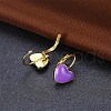 Trendy Tin Alloy Leverback Earrings EJEW-BB20929-A-5