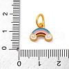 Alloy Enamel Charms ENAM-E362-12B-3