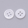Resin Button RESI-WH0024-54-2