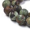 Natural Green Opal Beads Strands G-K209-04B-10mm-A-2