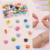   48Pcs 12 Colors Alloy Beads FIND-PH0020-03-4