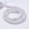 Natural & Dyed Crackle Agate Bead Strands G-T056-10mm-04-2