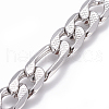 304 Stainless Steel Figaro Chains CHS-L020-048P-1
