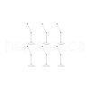 Plastic Model Assembled Action Figure Display Holders ODIS-WH0038-144A-7