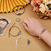   8Pcs 4 Colors 304 Stainless Steel Macrame Pouch Bracelet Making for Stone Holder AJEW-PH0011-84-3