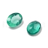 Faceted Natural Green Onyx Agate(Dyed & Heated) Cabochons G-I295-05C-16B-04-2