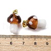 Handmade Lampwork Pendants LAMP-S069-08G-05-3