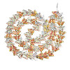 Electroplate Glass Beads Strands EGLA-N012-04L-2