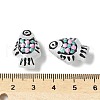 Handmade Lampwork Enamel Beads BLOW-D300-03A-4