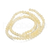 Natural Topaz Jade Beads Strands G-P454-01A-01-4