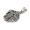 316 Surgical Stainless Steel Pendants STAS-E212-55AS-A-2