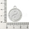 Non-Tarnish 304 Stainless Steel Pendants STAS-B056-26P-07-3