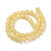 Natural Topaz Jade Beads Strands G-P454-01C-01-4