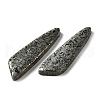 Natural Pyrite Pendants G-L617-H05-10x40mm-2