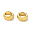 Brass European Beads KK-A254-14G-1