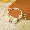 Bohemian Shell Braided Beaded Bracelets MO6644-10-1