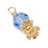 Imitation Austrian Crystal K9 Glass Pendants PALLOY-JF03567-4