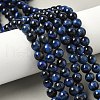 Natural Tiger Eye Beads Strands G-F591-18-8mm-01-1