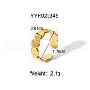 Stainless Steel Cuff Open Rings for Women GR5544-5-1