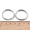 304 Stainless Steel Split Key Rings STAS-Q314-02G-P-3