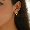 Stylish Stainless Steel Stud Earrings BF9813-3-1