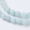 Natural Amazonite Beads Strands G-J376-19F-4mm-3