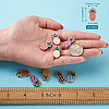 Beadthoven Alloy Enamel Pendants ENAM-BT0001-04-7