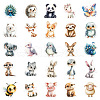 50Pcs PVC Adhesive Waterproof Stickers Self-Adhesive Stickers PW-WGD7067-01-2