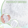 5 Yards Polyester Ruffled Trimming Lace Ribbon OCOR-WH0091-76C-4