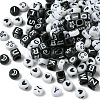 200Pcs Mixed Style and Shapes Acrylic Beads OACR-FS0001-68B-3