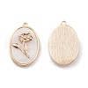 Natural Freshwater Shell Pendants BSHE-E028-11KCG-2