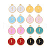 Alloy Enamel Pendants ENAM-S121-184-1