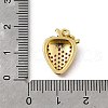 Brass Micro Pave Cubic Zirconia Pendants KK-Q066-32G-3