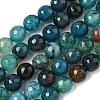 Natural Agate Beads Strands G-M437-C01-01W-1