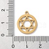 304 Stainless Steel Pendants STAS-S149-10G-3