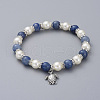 Stretch Charm Bracelets BJEW-JB04686-03-1