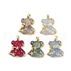 Rack Plating Brass Pendant KK-H476-03G-1