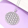 Non-Tarnish 201 Stainless Steel Pendant Necklaces NJEW-S105-JN624-45-1-1