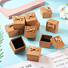 Square Cardboard Paper Ring Gift Storage Boxes CON-TAC0001-17E-5